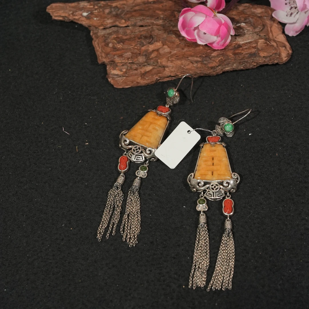 非金属锦纶耳饰 香港王老板-饰品耳饰2t2546