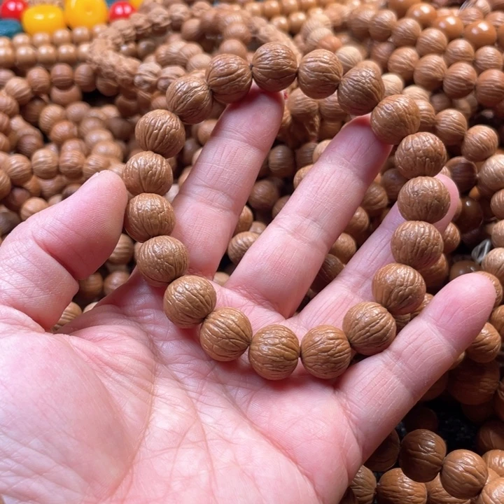 猴头核桃手串1.35同尺磨盘风羽