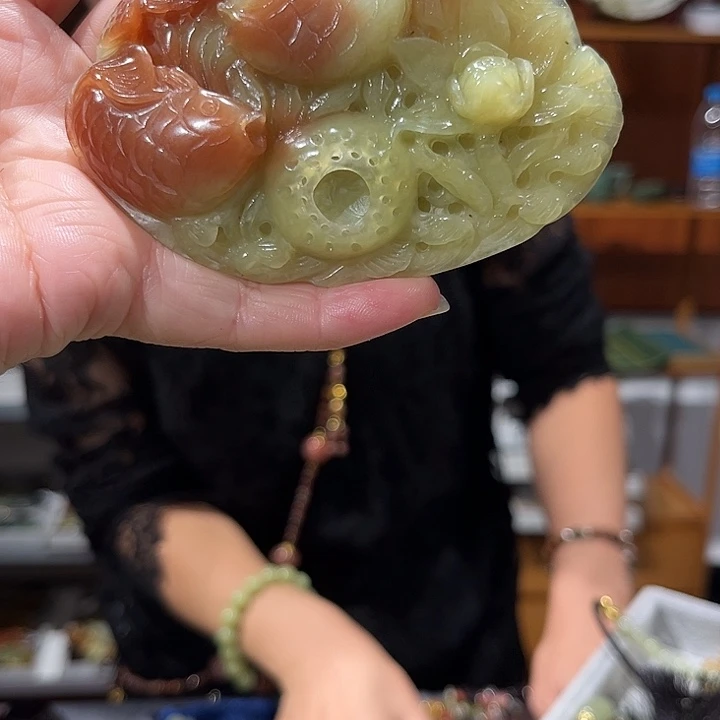 未镶嵌岫玉毛衣链