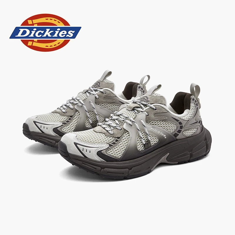Dickies25新款厚底系带中跟适中休闲男鞋老爹鞋轻便时尚休闲鞋