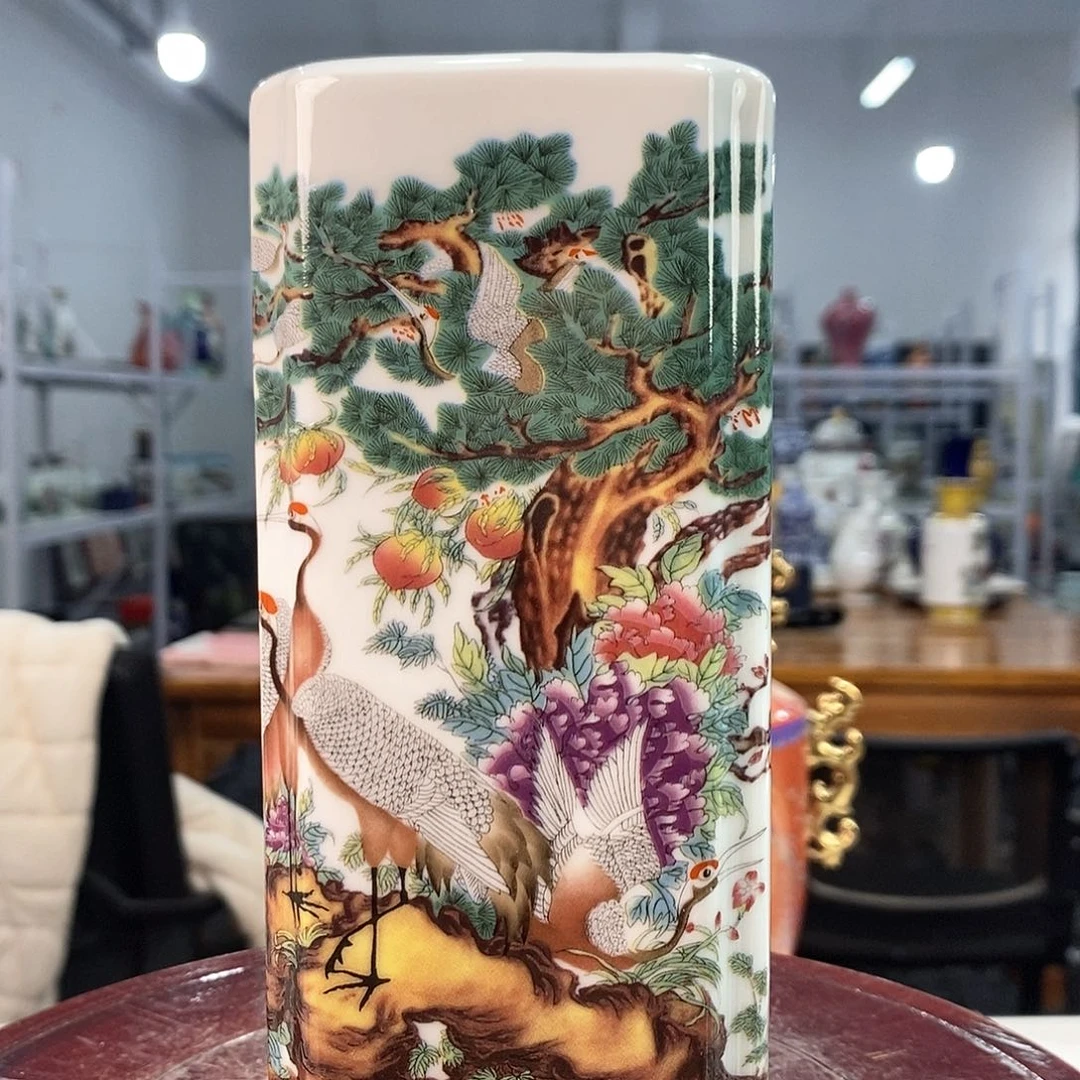 摆件景德镇陶瓷花瓶摆件