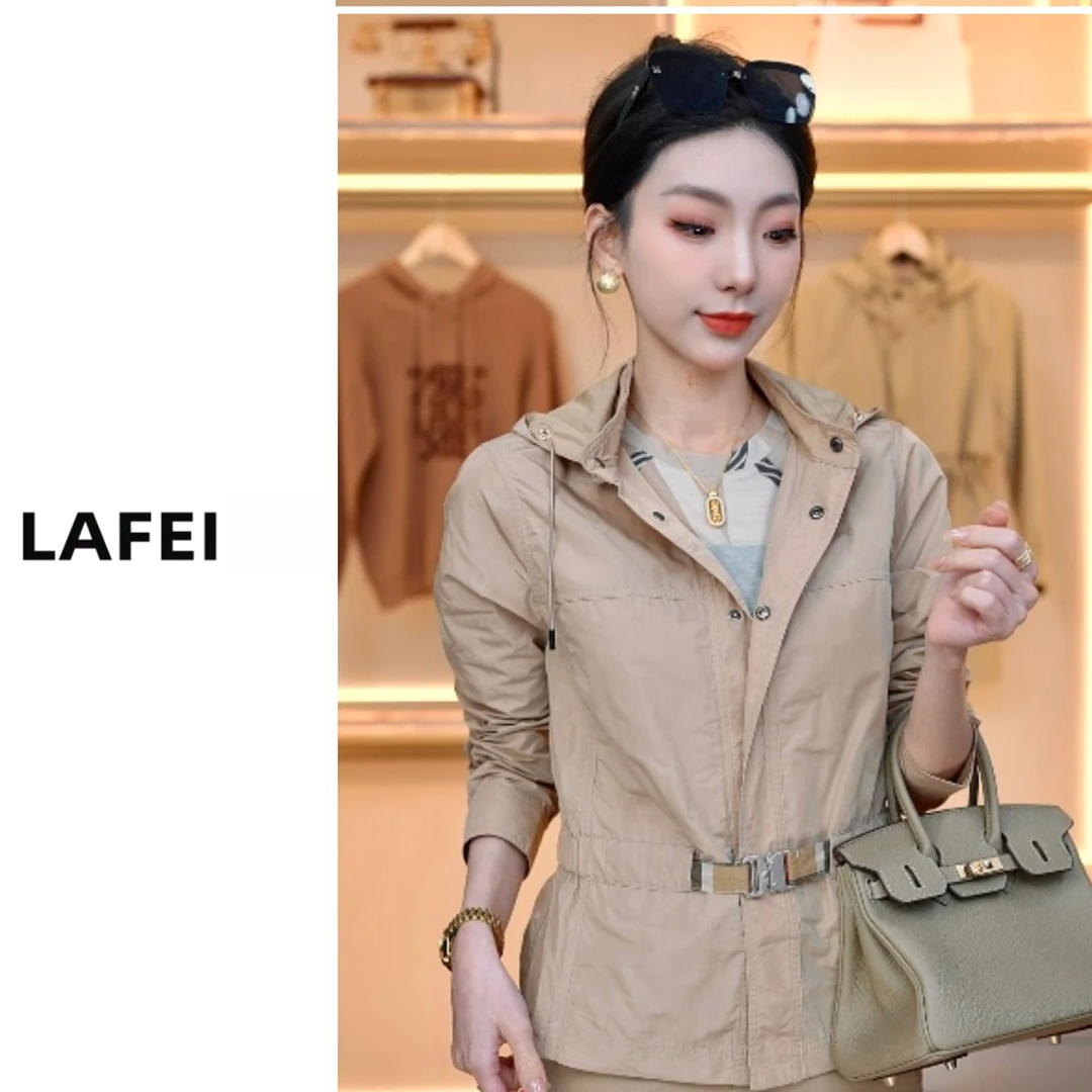 [小腰精]外套新款时尚百搭立领冲锋衣