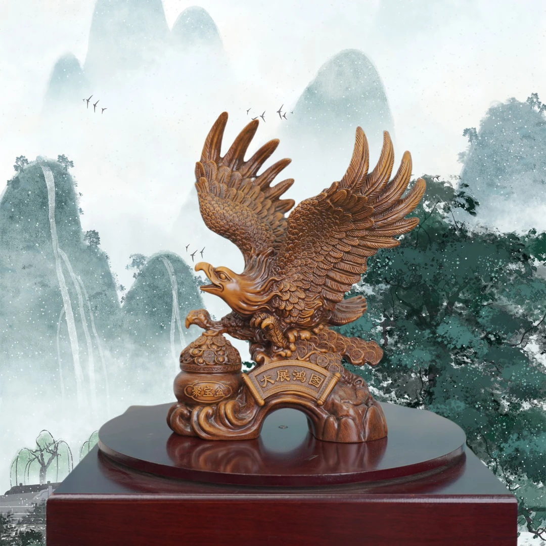 大展宏图（JLH)公司开业办公室商务礼品 高端送礼摆件