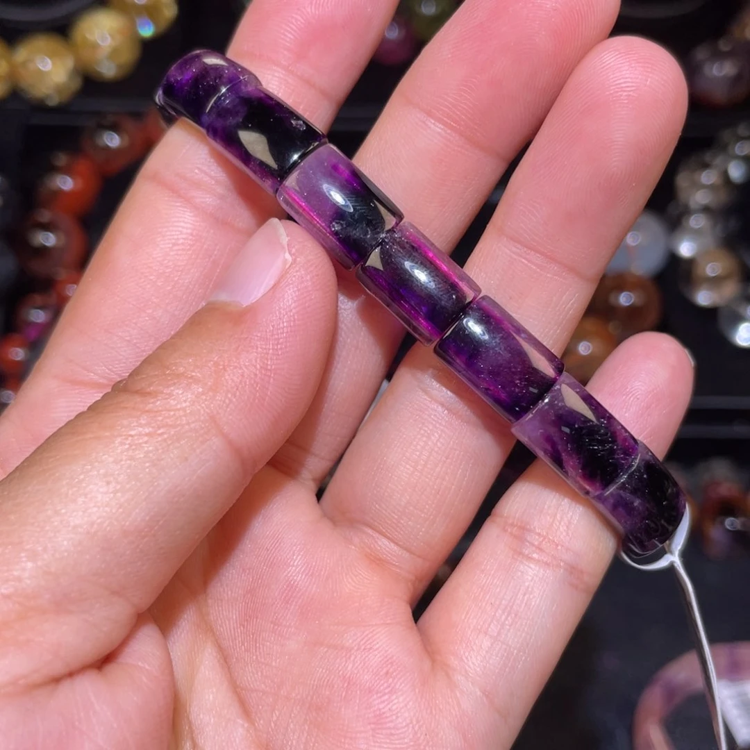 未镶嵌颈饰水晶紫超七手牌