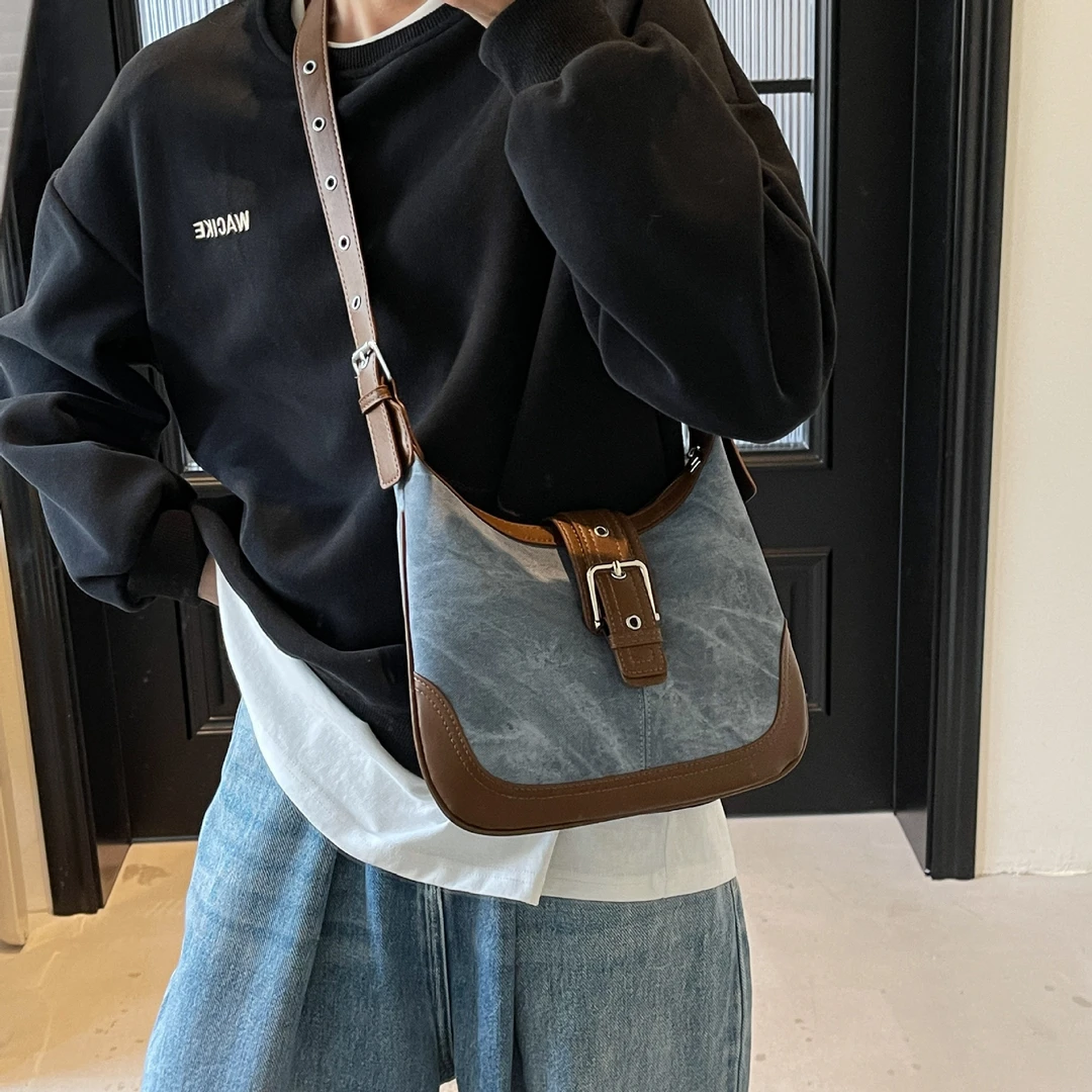 今年流行腋下包包女春夏新款百搭小众斜挎包高级感复古单肩包
