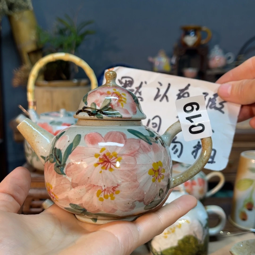 杯素浅陶瓷手工手绘