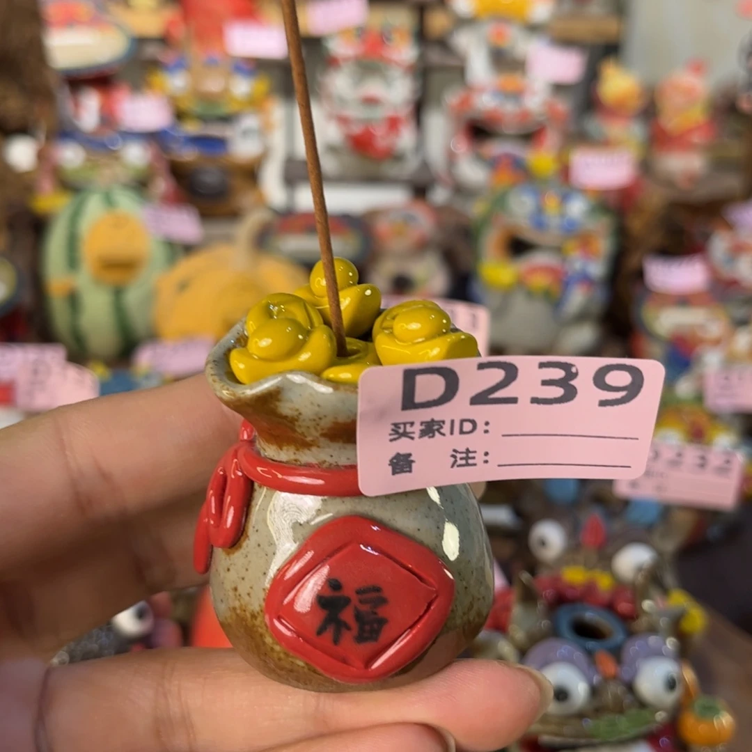 泥塑纯手工茶宠摆件