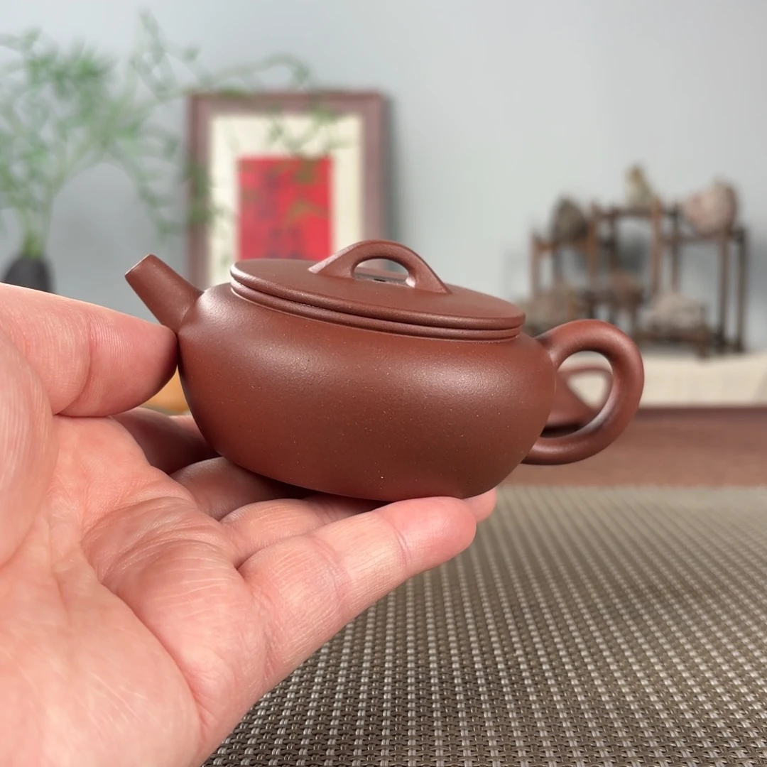 紫砂茶壶黄龙山原矿紫砂壶150