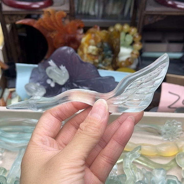 蛇纹石玉未镶嵌发饰