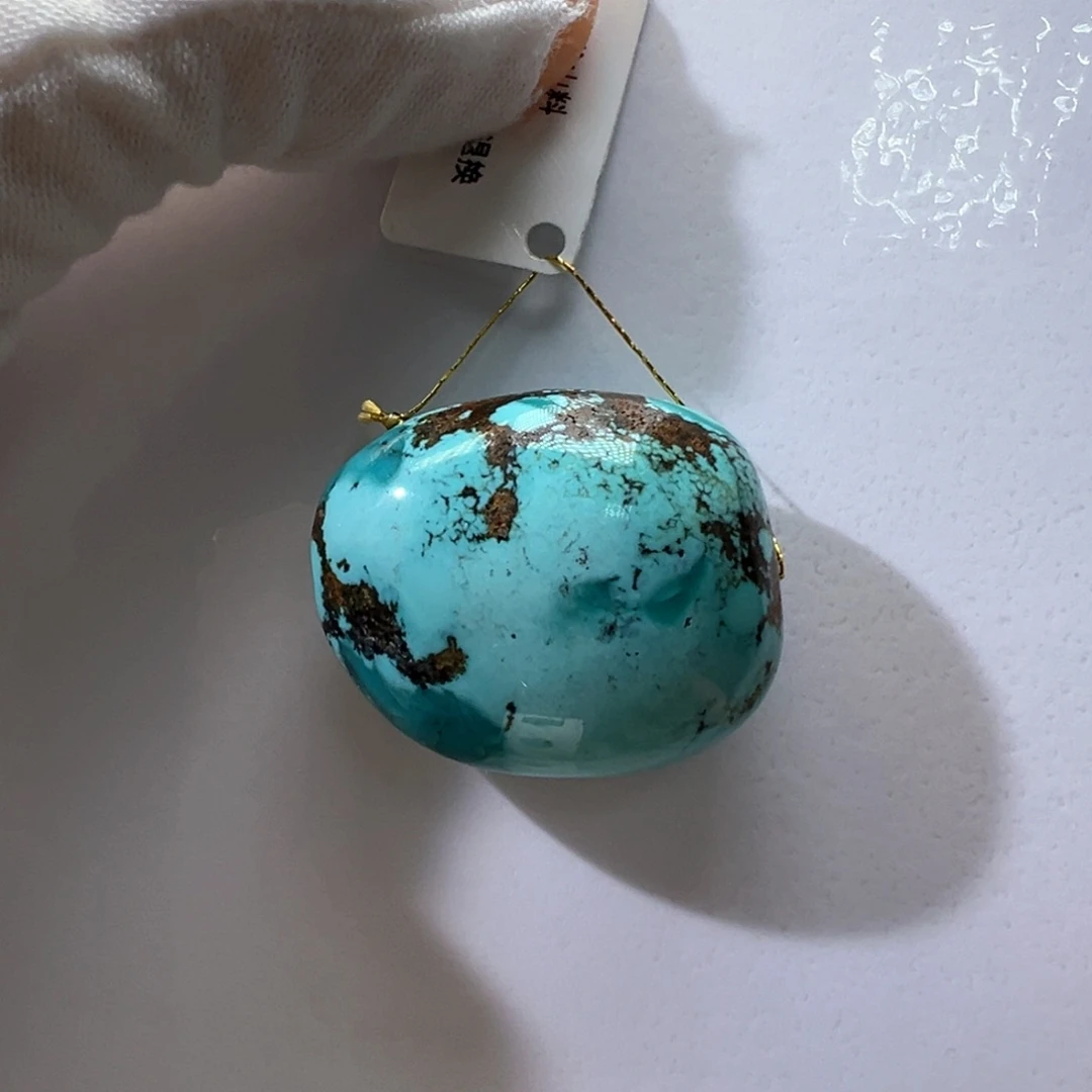 绿松石未镶嵌挂件