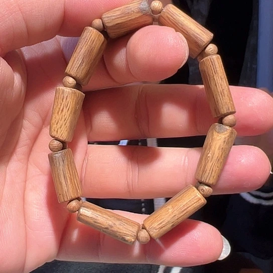 沉香手串?**?白棋手排1.6多样性发货1条