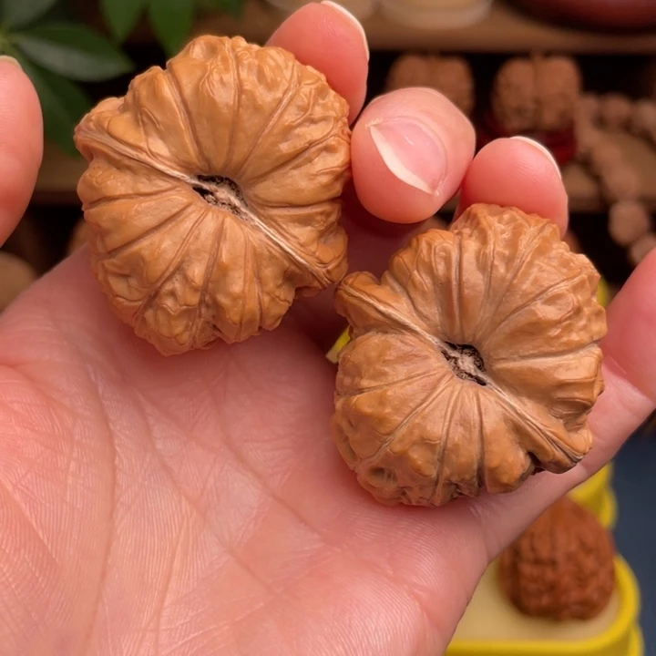 文玩核桃把件南瓜墩43