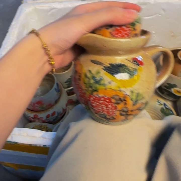 瓷片景德镇陶瓷手工手绘