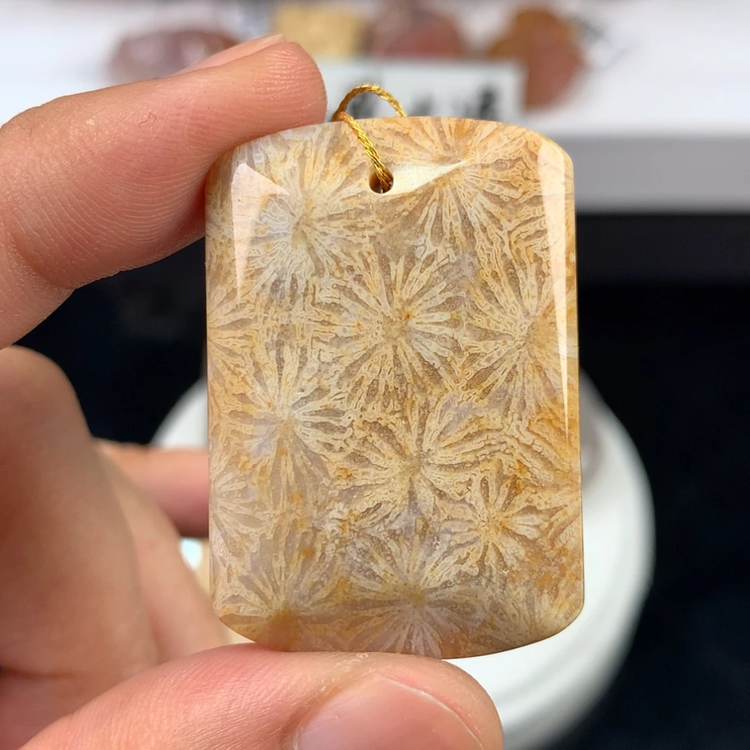 【闪购商品】硅化珊瑚（珊瑚玉）手镯未镶嵌（50漏40！）5