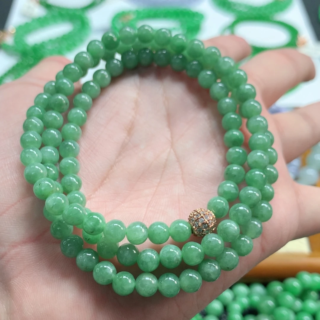 翡翠未镶嵌手链翡翠