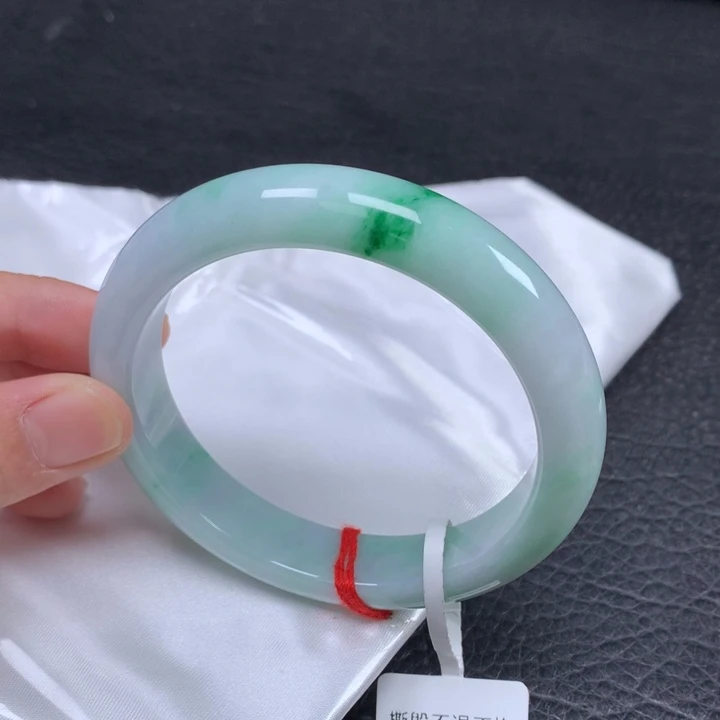 翡翠未镶嵌手镯60-61