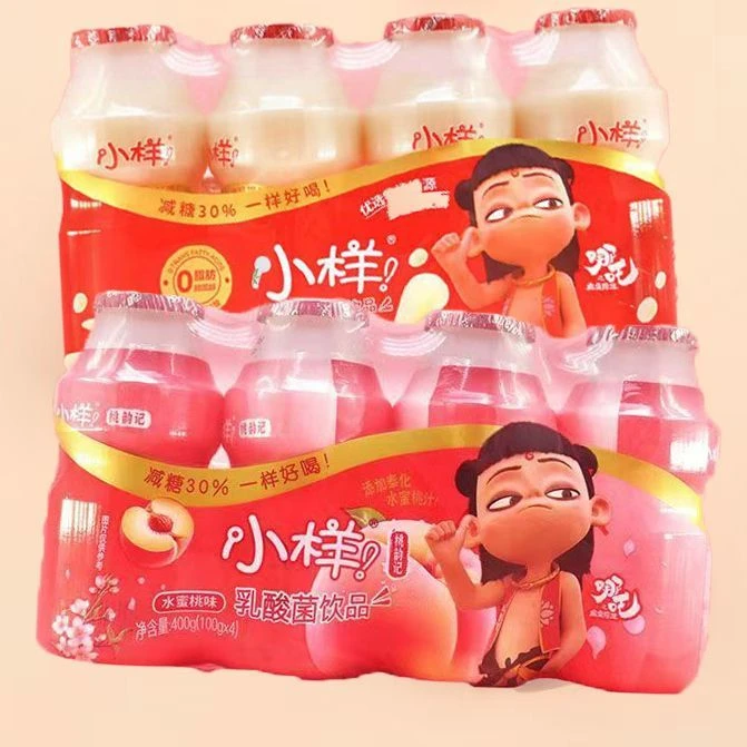 小样减蔗糖30%乳酸菌100g饮品水蜜桃玫瑰青提饮料儿童益生菌