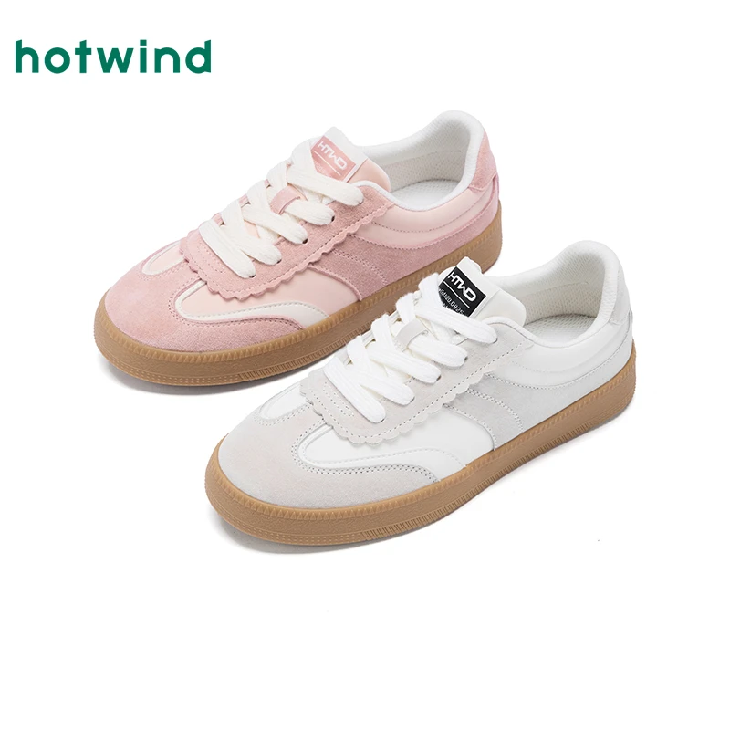 热风2025年秋季新款女士时尚休闲鞋H14W25V36