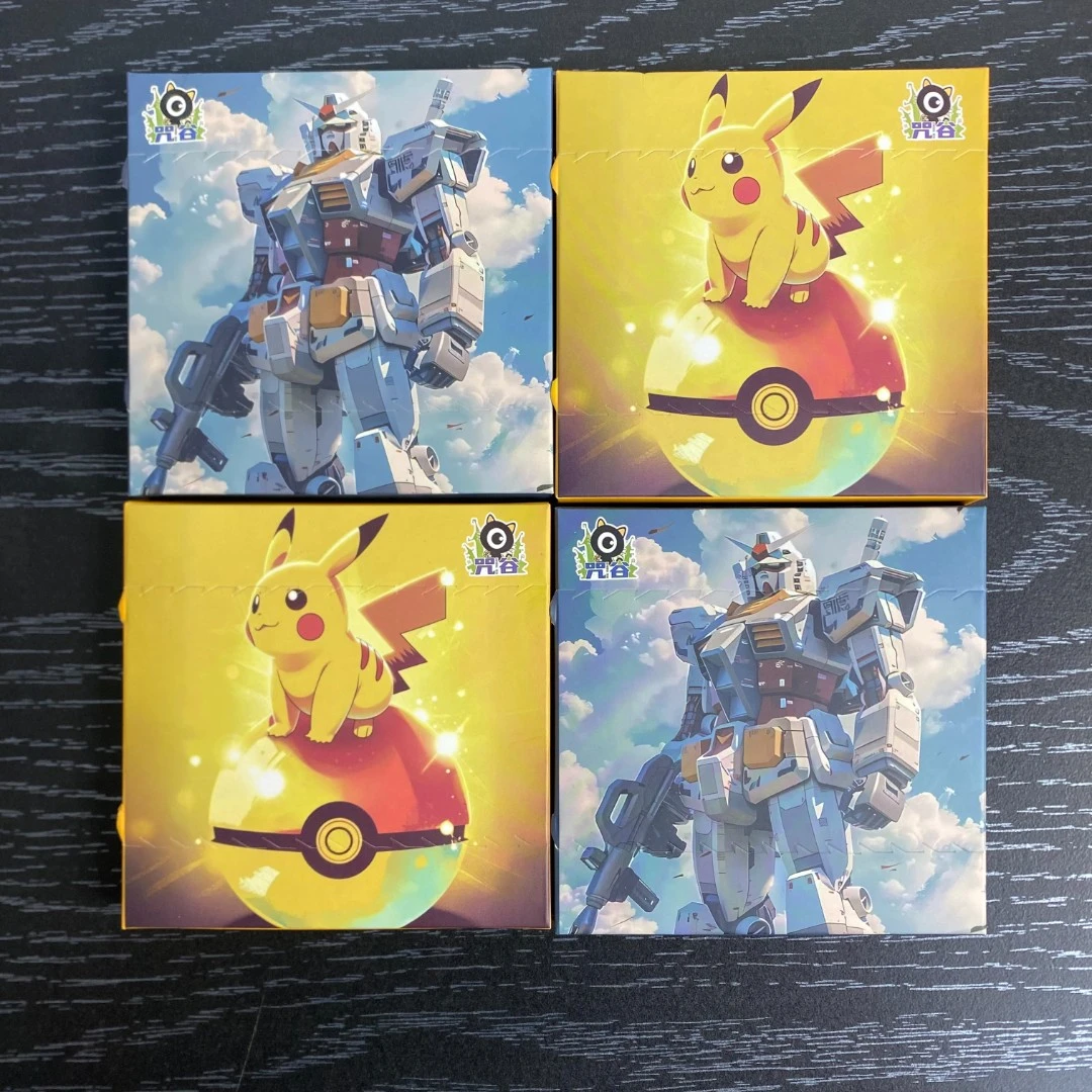 宝可梦 高达系列动漫 EDC无限位推牌 指尖陀螺解压玩具潮玩盲盒