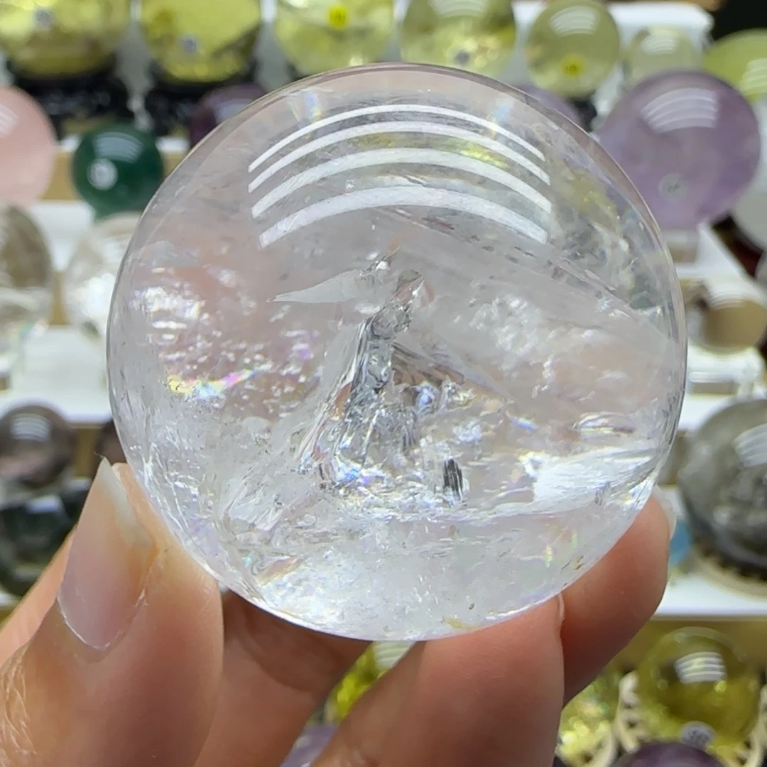 珠宝半成品未镶嵌水晶42.2mm