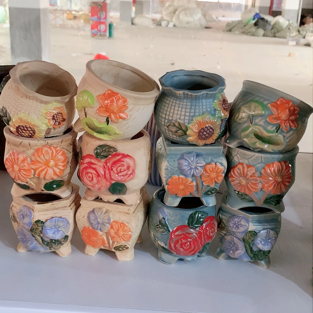 陶瓷陶瓷多肉花盆特价