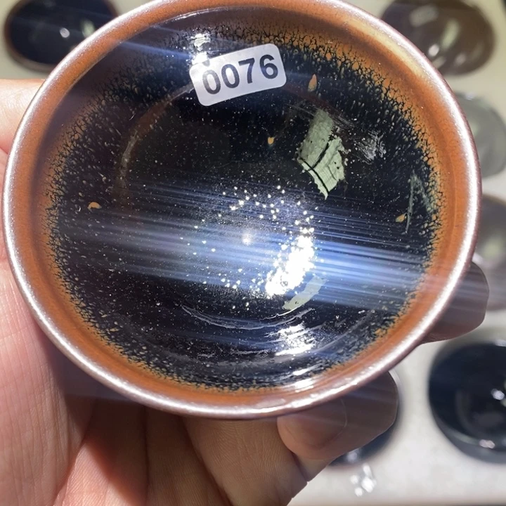 也***以茶盏建阳建盏龙窑柴烧