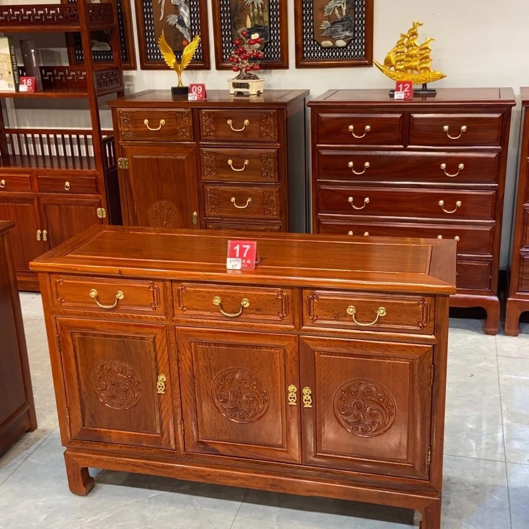 柜类家具花梨木类三门雕花柜子