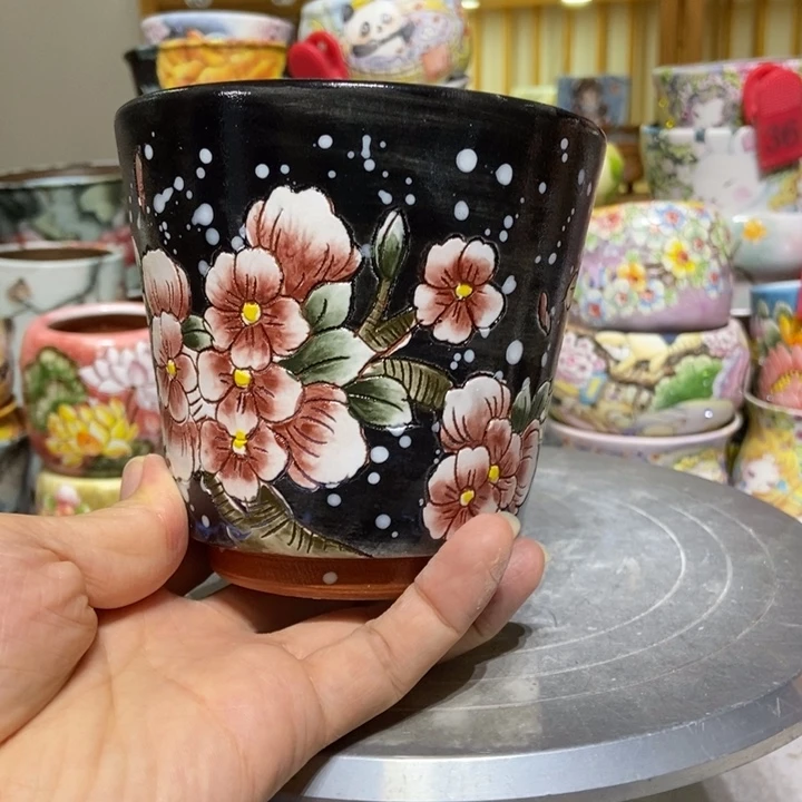 景德镇艺术手绘作品