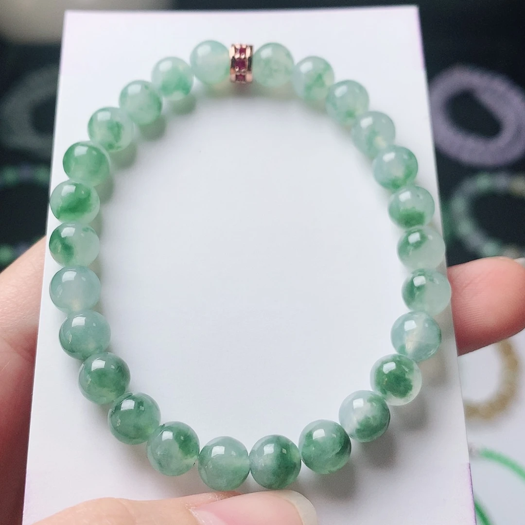 翡翠未镶嵌手链翡翠