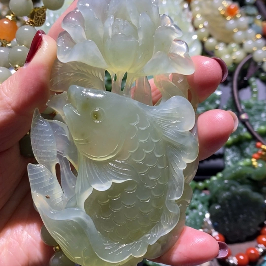 【闪购商品】岫玉毛衣链未镶嵌