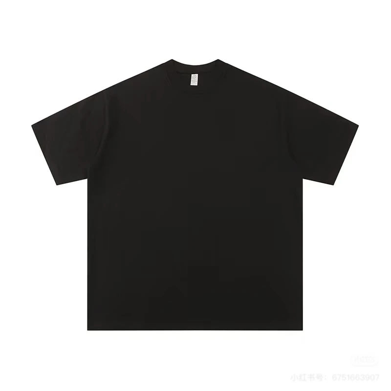 彩色印花T衫后背马车