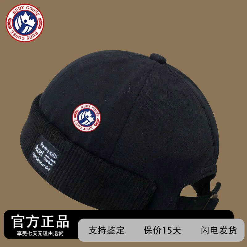 加拿大RUDY GOOSE大鹅日系复古地主帽子男街头雅痞嘻哈帽寸头皮帽