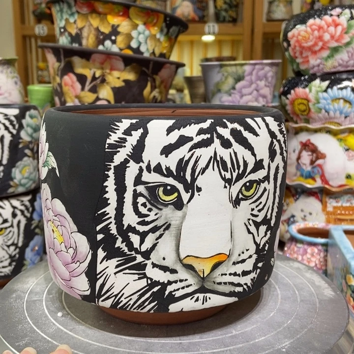 景德镇艺术手绘作品