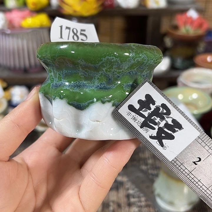 口6 ，手工花盆满30包邮