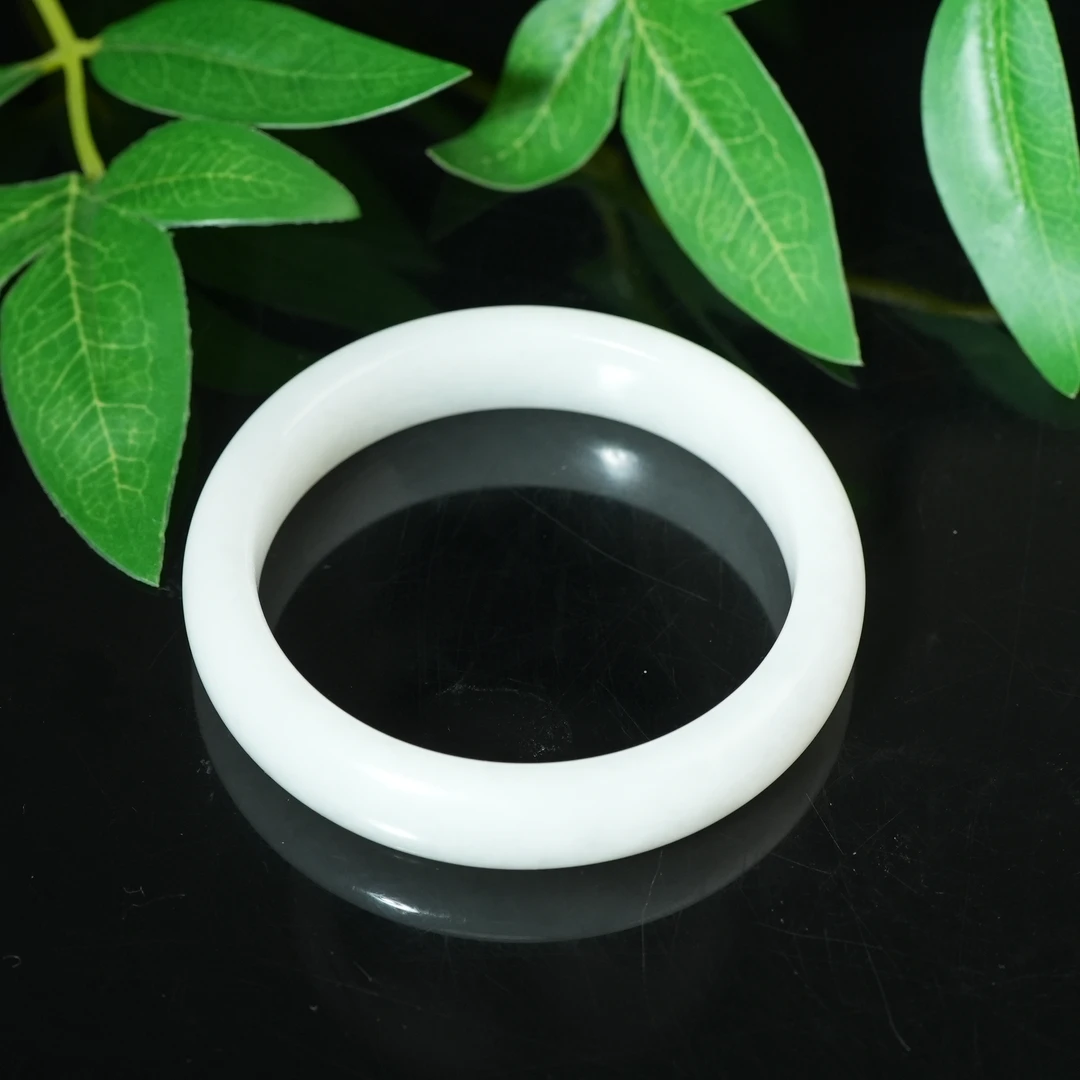 二十世纪中后期和田玉手镯【华豫之门】AJGH250118006