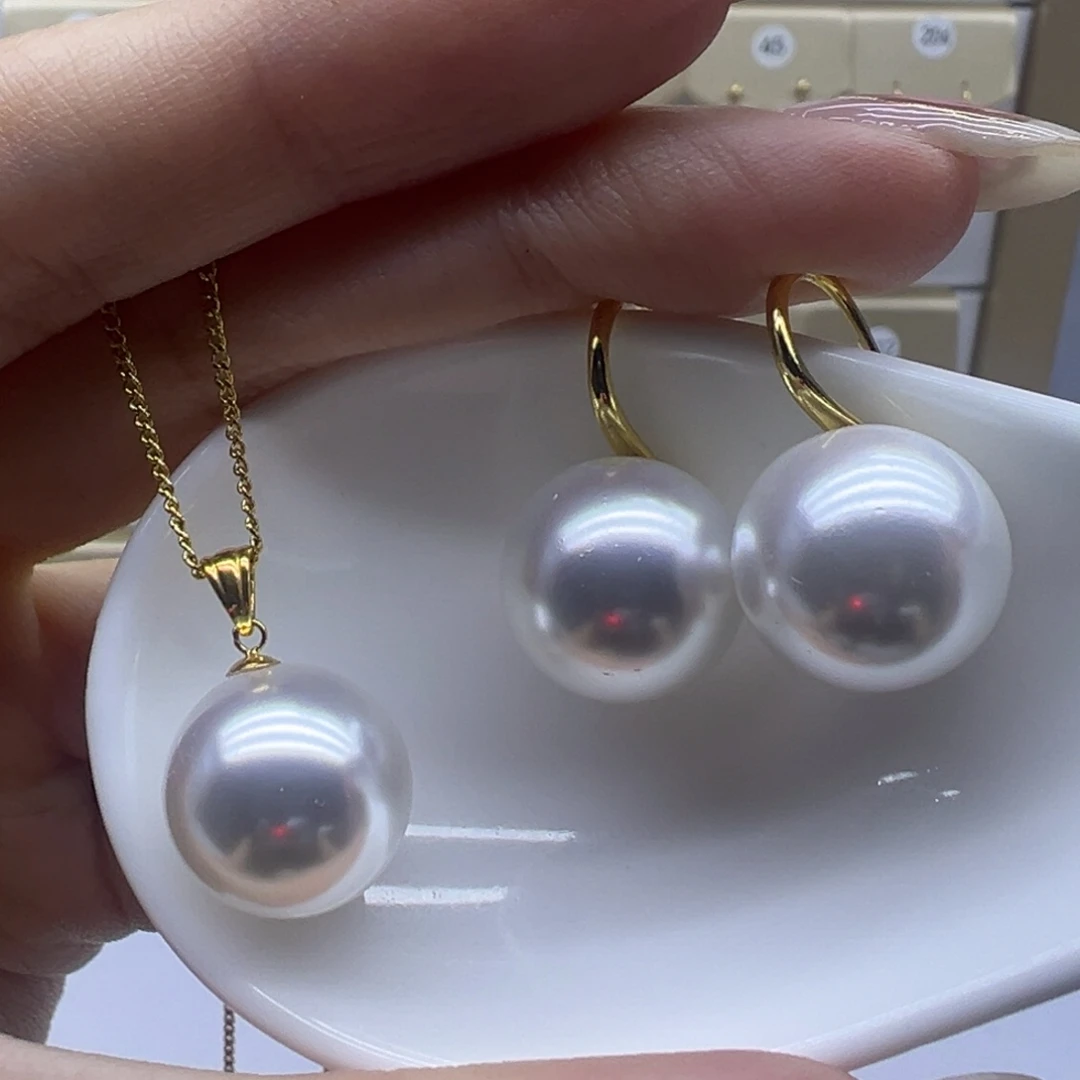 吊坠(赠链)淡水珍珠18K金镶嵌