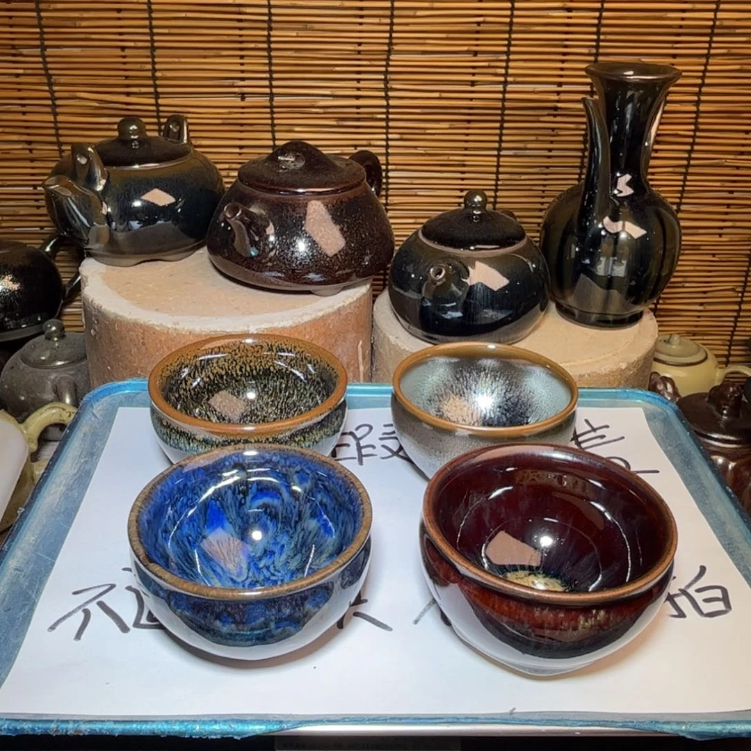 茶盏建窑建盏 微瑕作品