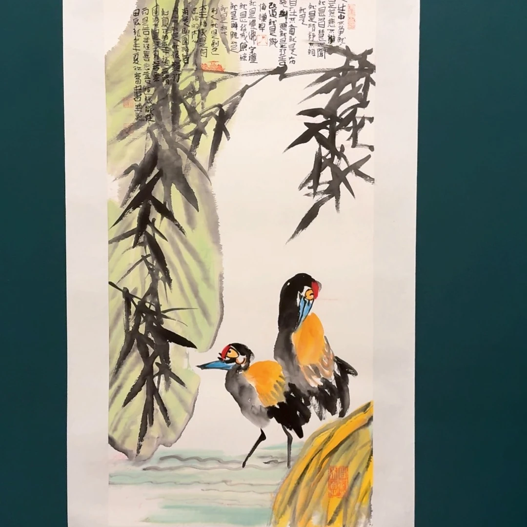 国画邹老师作品画作