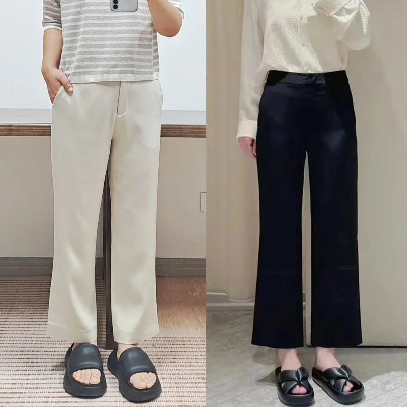 镇店裤王！天花板等级的桑蚕丝！狠甩进口面料！重磅40.5姆米裤子！