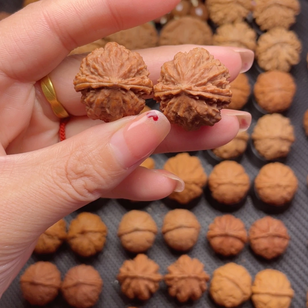 文玩核桃把件满天星小八棱