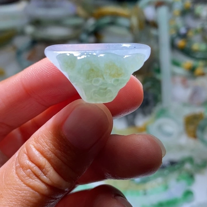 定制翡翠未镶嵌毛货
