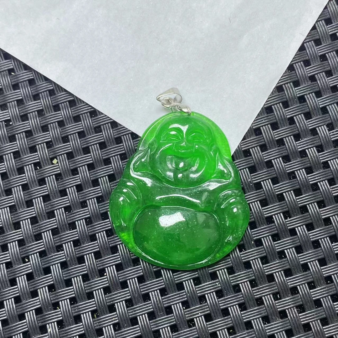 G235透绿佛公时尚吊坠