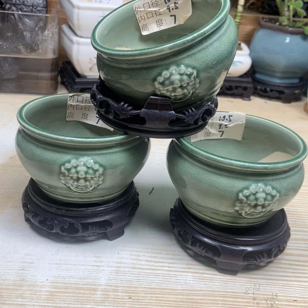 瓷片陶瓷花盆陶瓷艺术