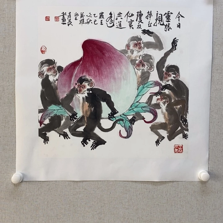 国画亲笔手绘原创