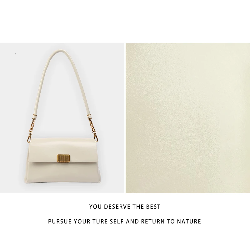 【尚恩CC】SKL-G8051-暖米色-轻奢时尚女士新款单肩斜挎包