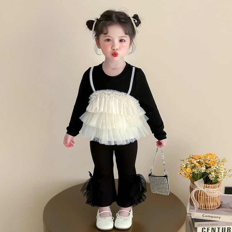 2单春款【B101-150】-儿童套装女童女宝宝外套国风汉服90-150