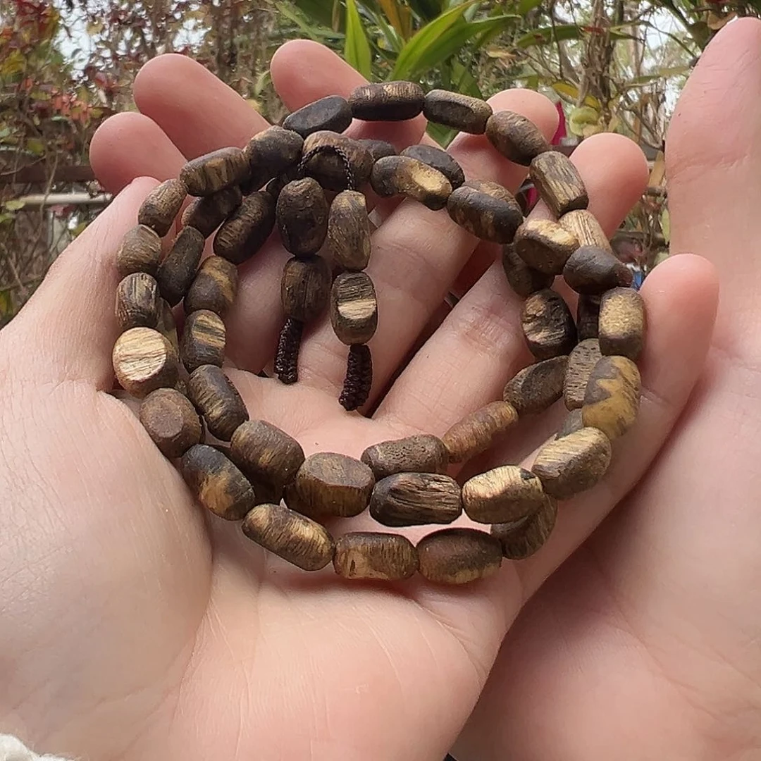 沉香手串金沙叶多样性发货一条15克