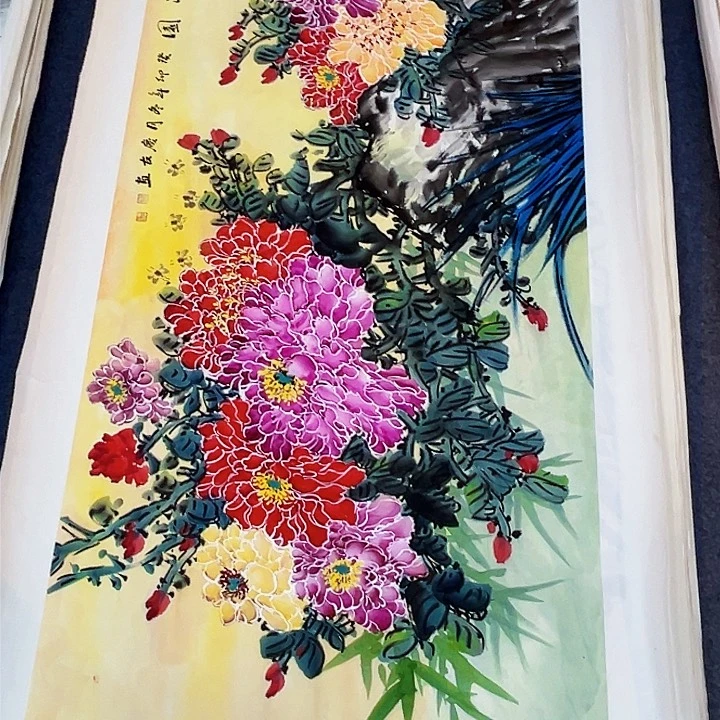 国画手绘画是一种艺术创作方式
