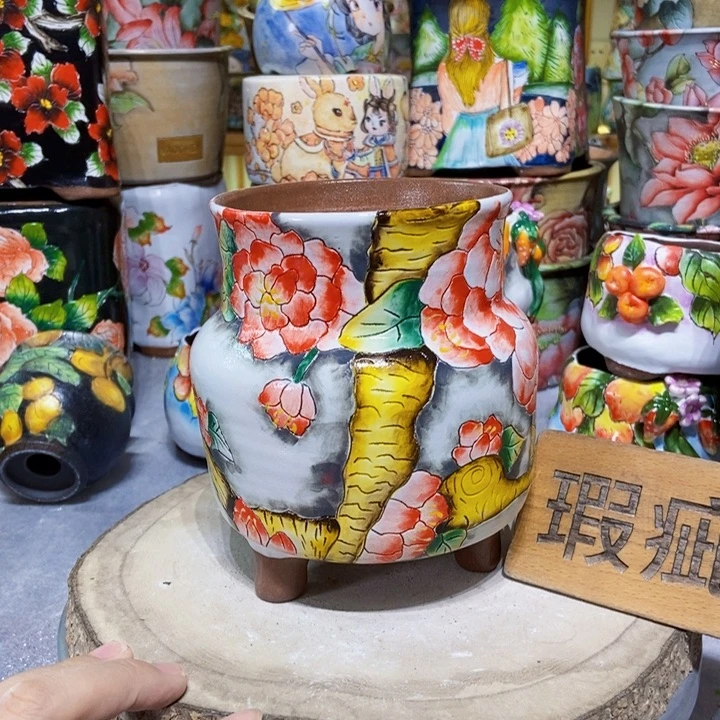 景德镇艺术手绘作品