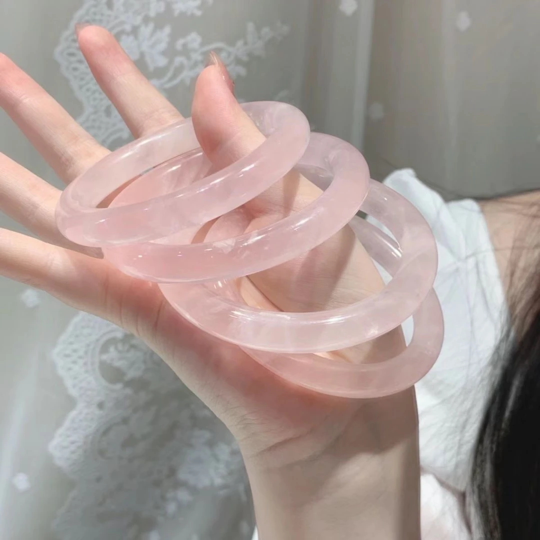 非金属玻璃手镯 8mm【小熊潮玩】美人镯玻璃手镯叮当美人镯